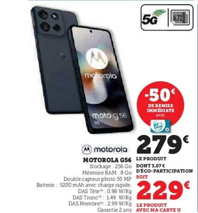 MOTOROLA G56