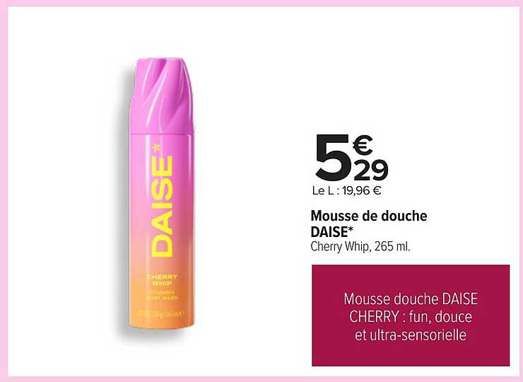 Mousse de douche DAISE*