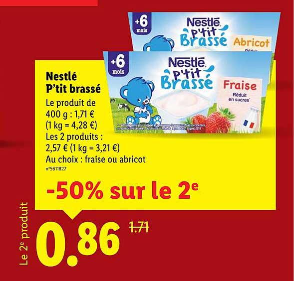 Nestlé P’tit brassé