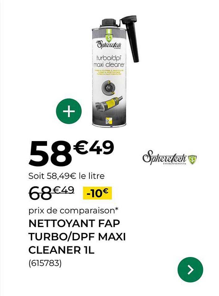NETTOYANT FAP TURBO/DPF MAXI CLEANER 1L