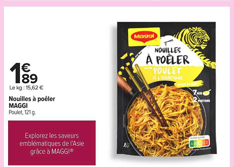 Nouilles à poêler MAGGI