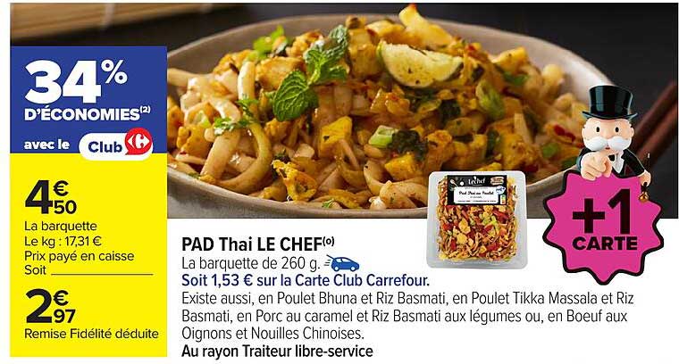 PAD Thai LE CHEF