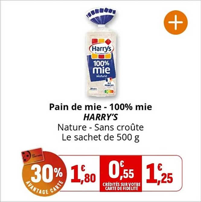 Pain de mie - 100% mie HARRY'S