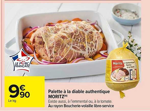 Palette à la diable authentique MORITZ(n)