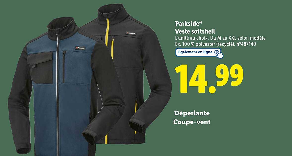 Parkside® Veste softshell