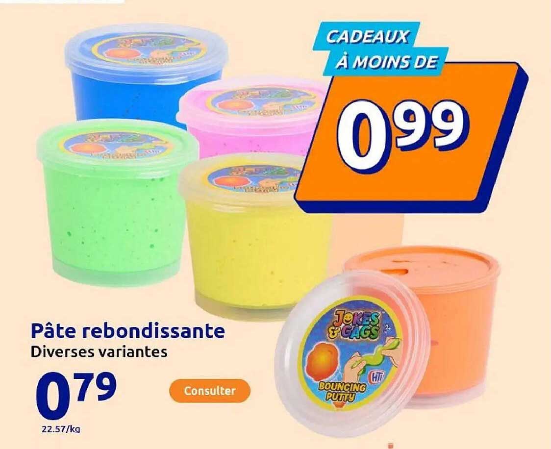 Pâte rebondissante