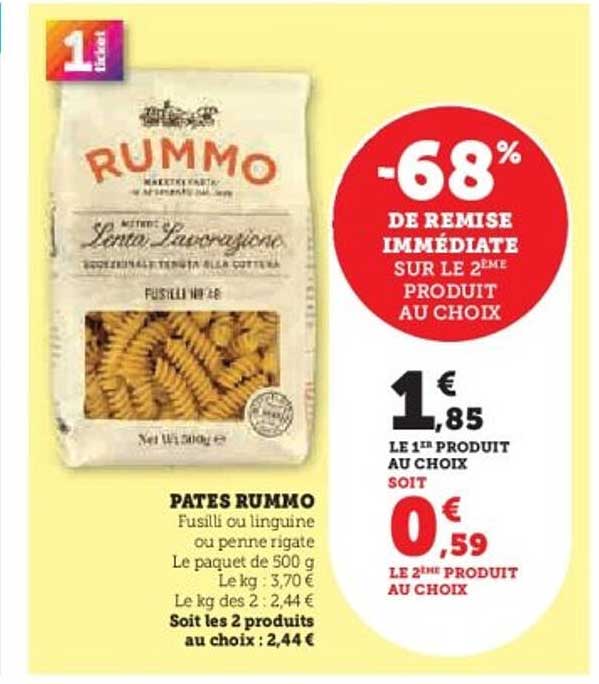 PÂTES RUMMO