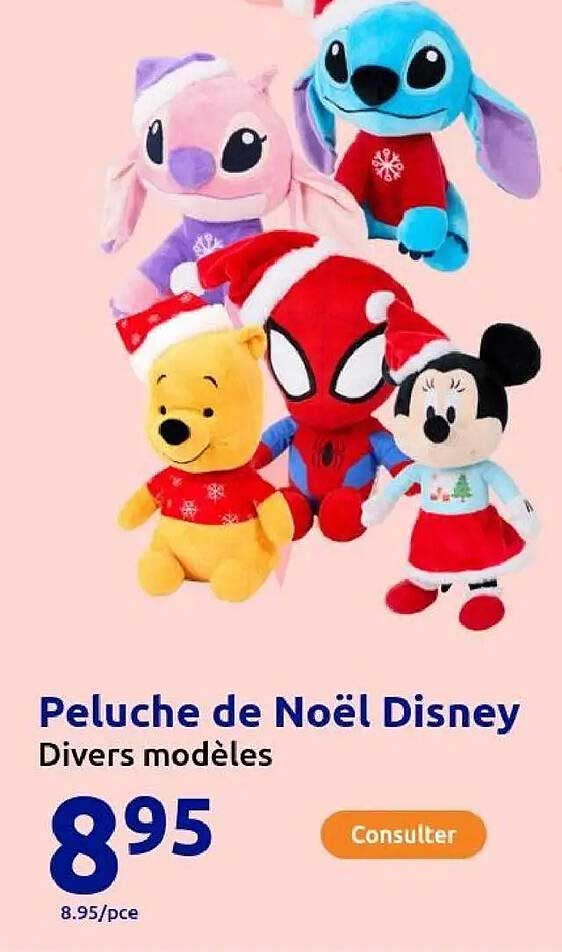 Peluche de Noël Disney