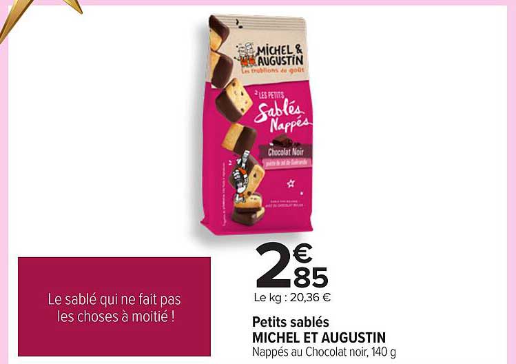 Petits sablés MICHEL ET AUGUSTIN
