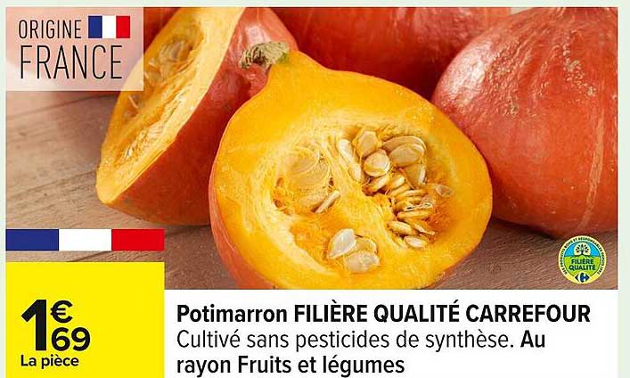 Potimarron FILIÈRE QUALITÉ CARREFOUR
