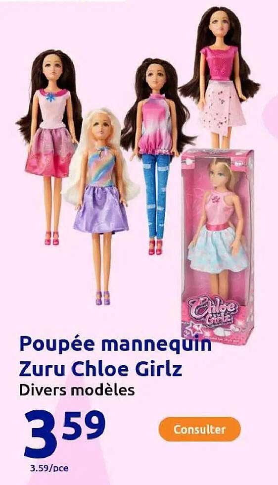 Poupée mannequin Zuru Chloe Girlz