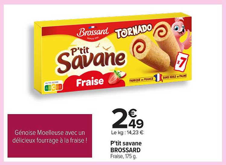 P'tit savane FRAISE