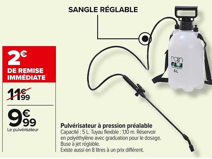 Pulvérisateur à pression préalable