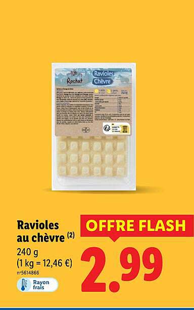 Ravioles au chèvre (2)