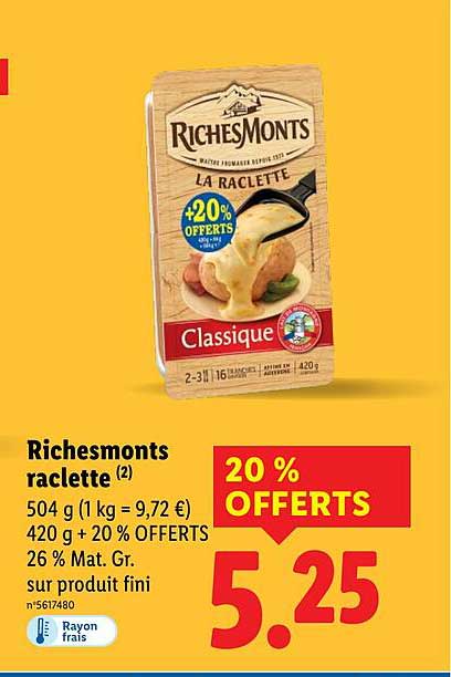 Richesmonts raclette
