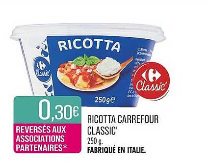 RICOTTA CARREFOUR CLASSIC’