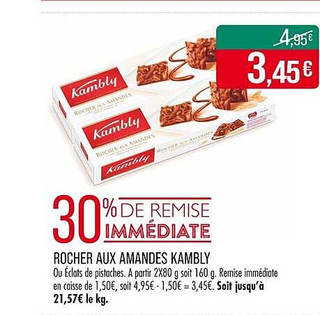 ROCHER AUX AMANDES KAMBLY