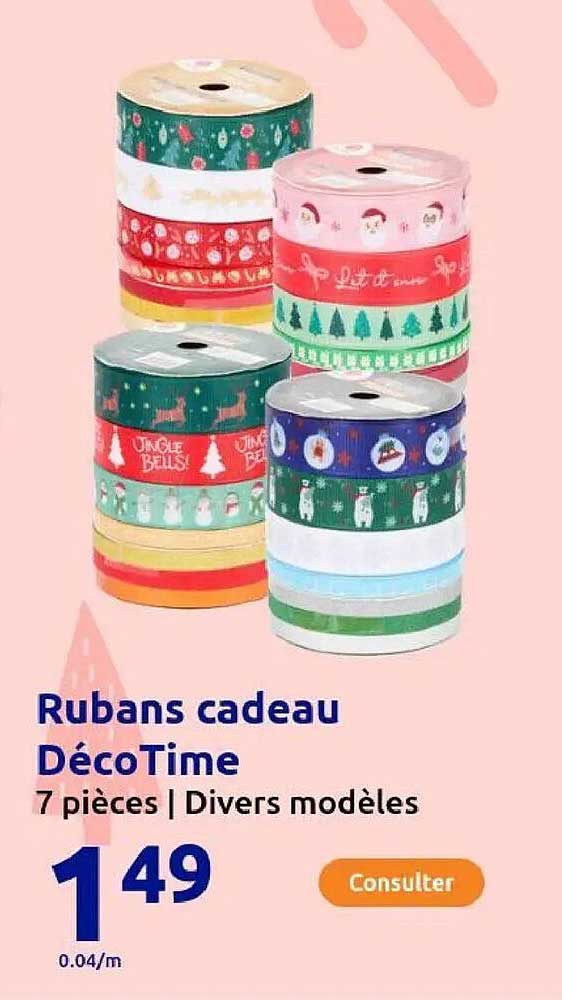 Rubans cadeau DécoTime