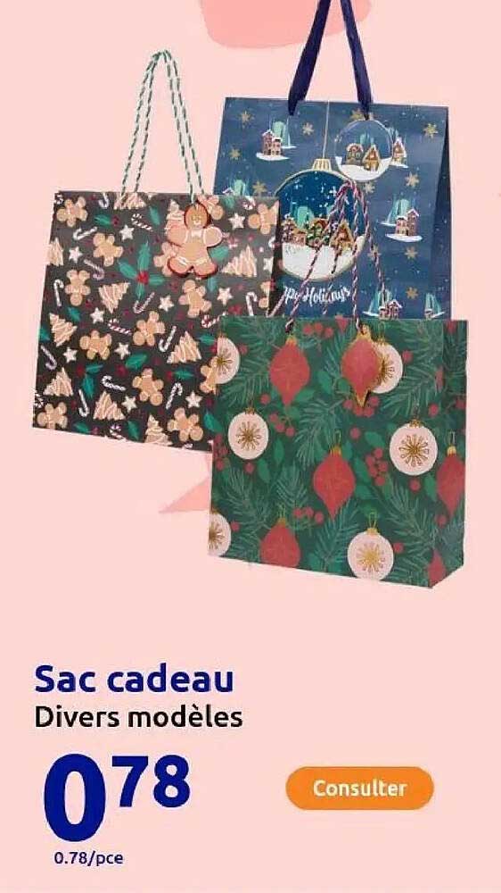 Sac cadeau Divers modèles
