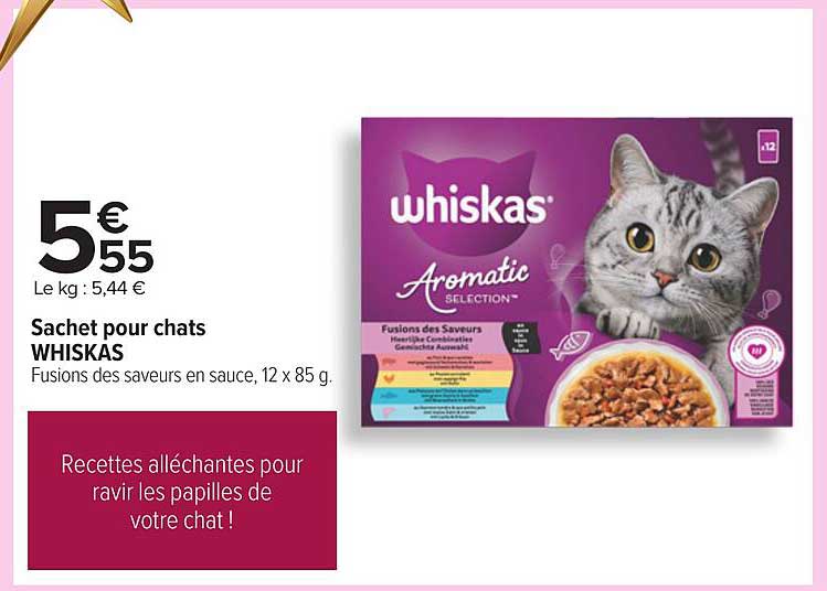 Sachet pour chats WHISKAS