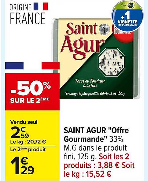 SAINT AGUR "Offre Gourmande"