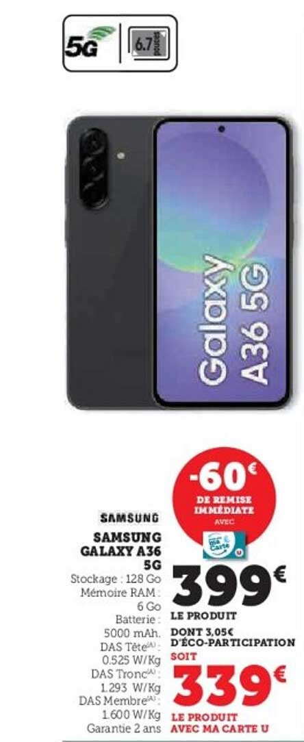 SAMSUNG GALAXY A36 5G