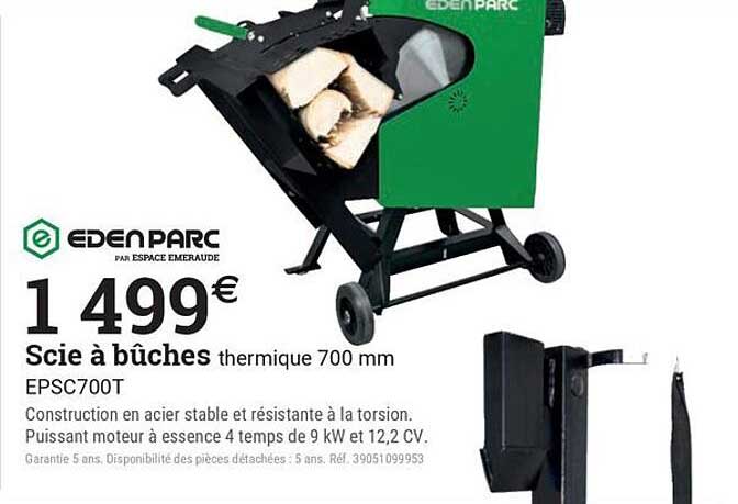 Scie à bûches thermique 700 mm EPSC700T