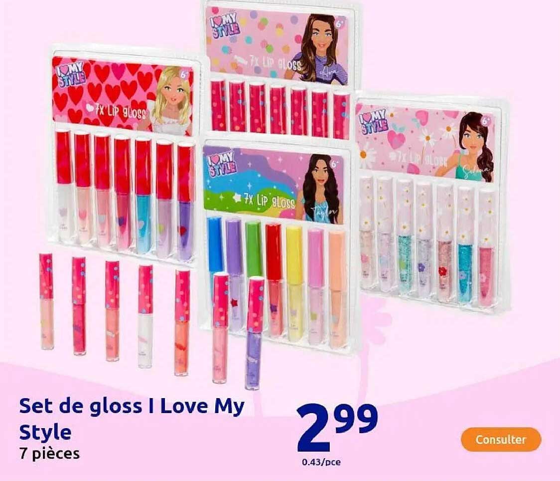 Set de gloss I Love My Style