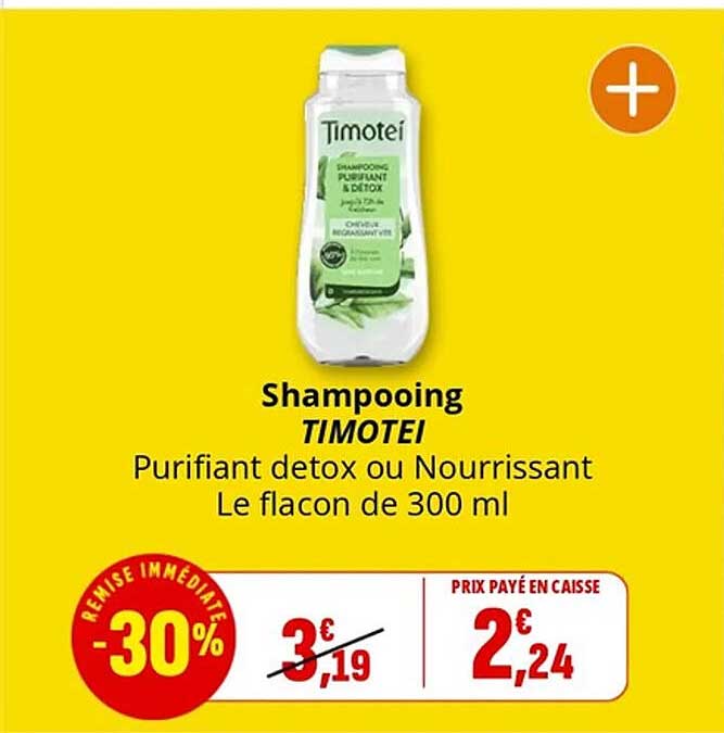Shampooing TIMOTEI