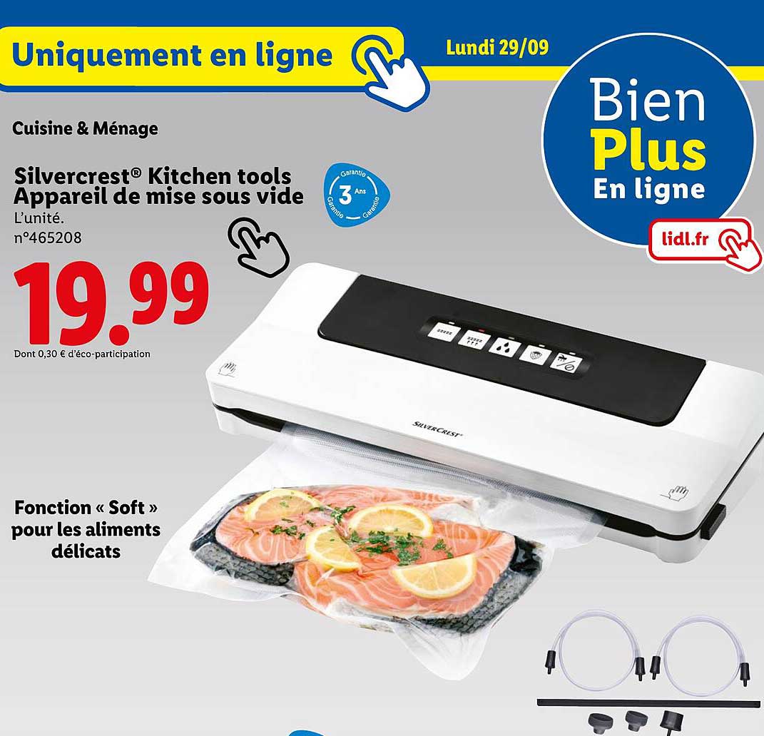 Silvercrest® Kitchen tools Appareil de mise sous vide