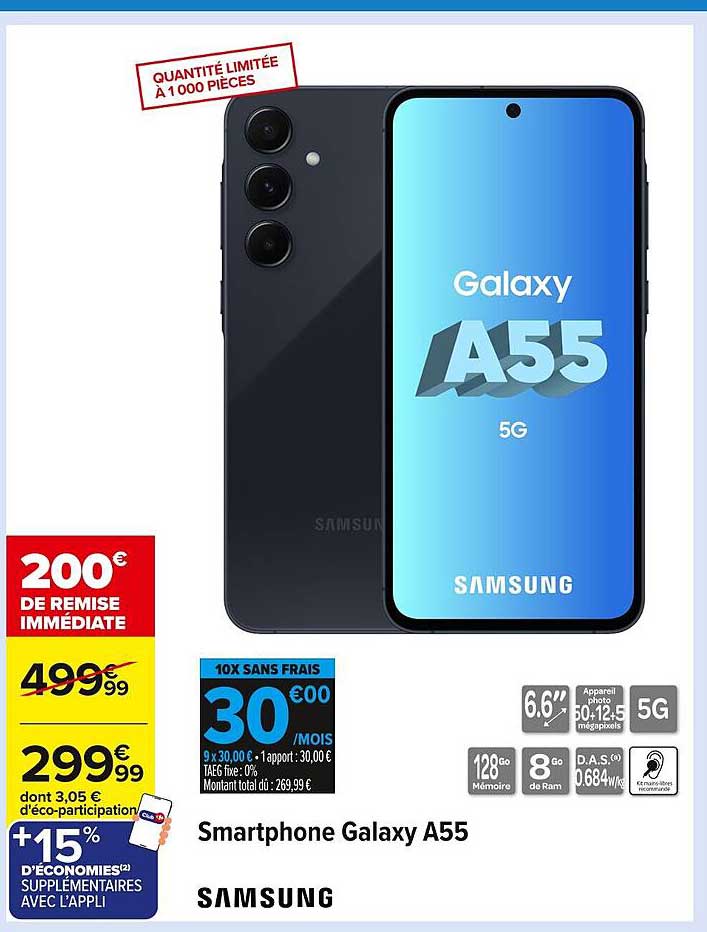 Smartphone Galaxy A55
