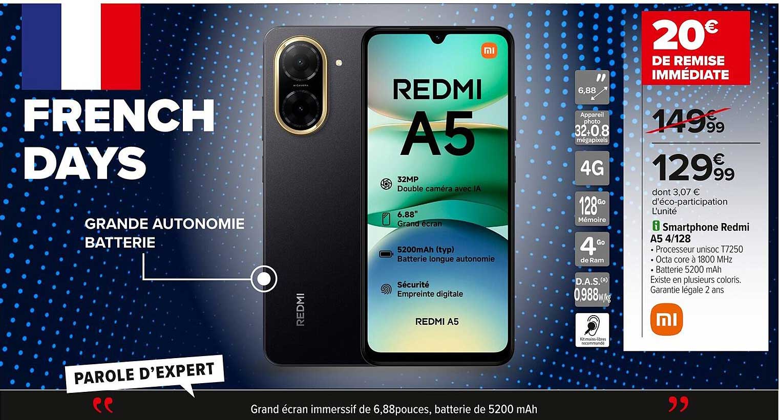SMARTPHONE REDMI A5 4/128
