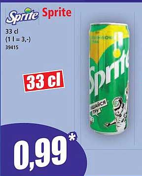 Sprite 33 cl