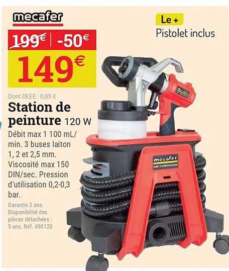 Station de peinture 120 W