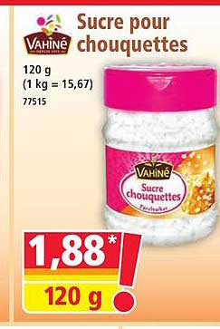 Sucre pour chouxquettes