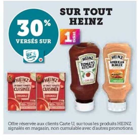 SUR TOUT HEINZ