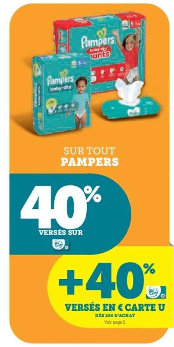 SUR TOUT PAMPERS
