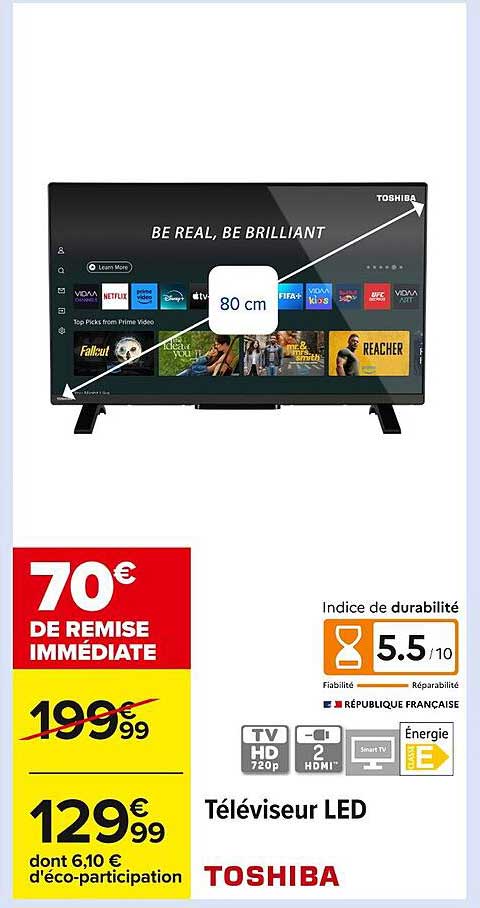 Téléviseur LED