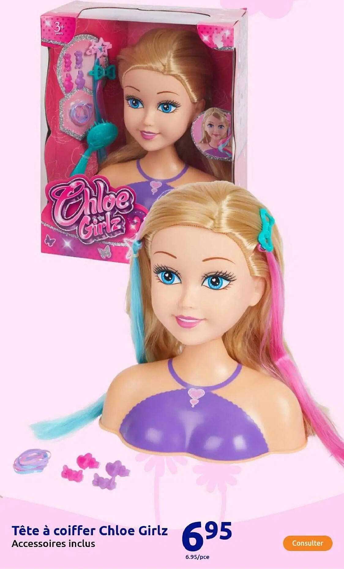 Tête à coiffer Chloe Girlz