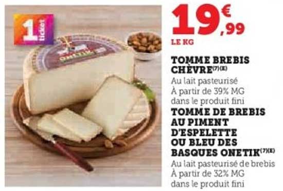TOMME BREBIS CHÈVRE