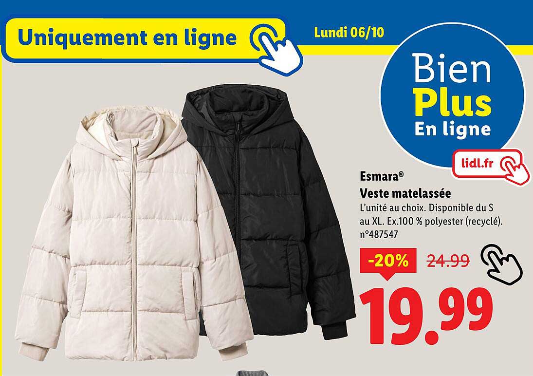 Veste matelassée Esmara®