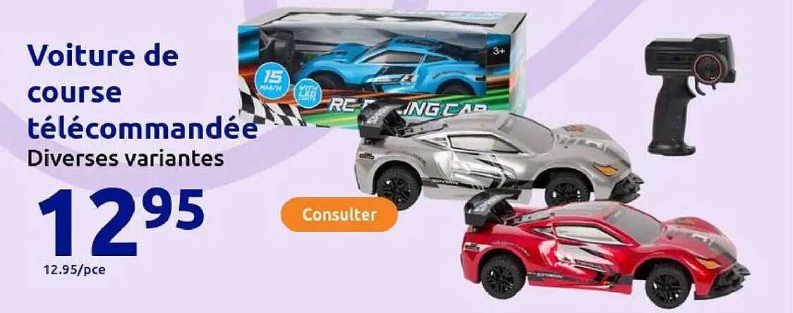 Voiture de course télécommandée