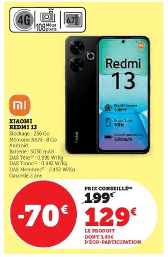 XIAOMI REDMI 13