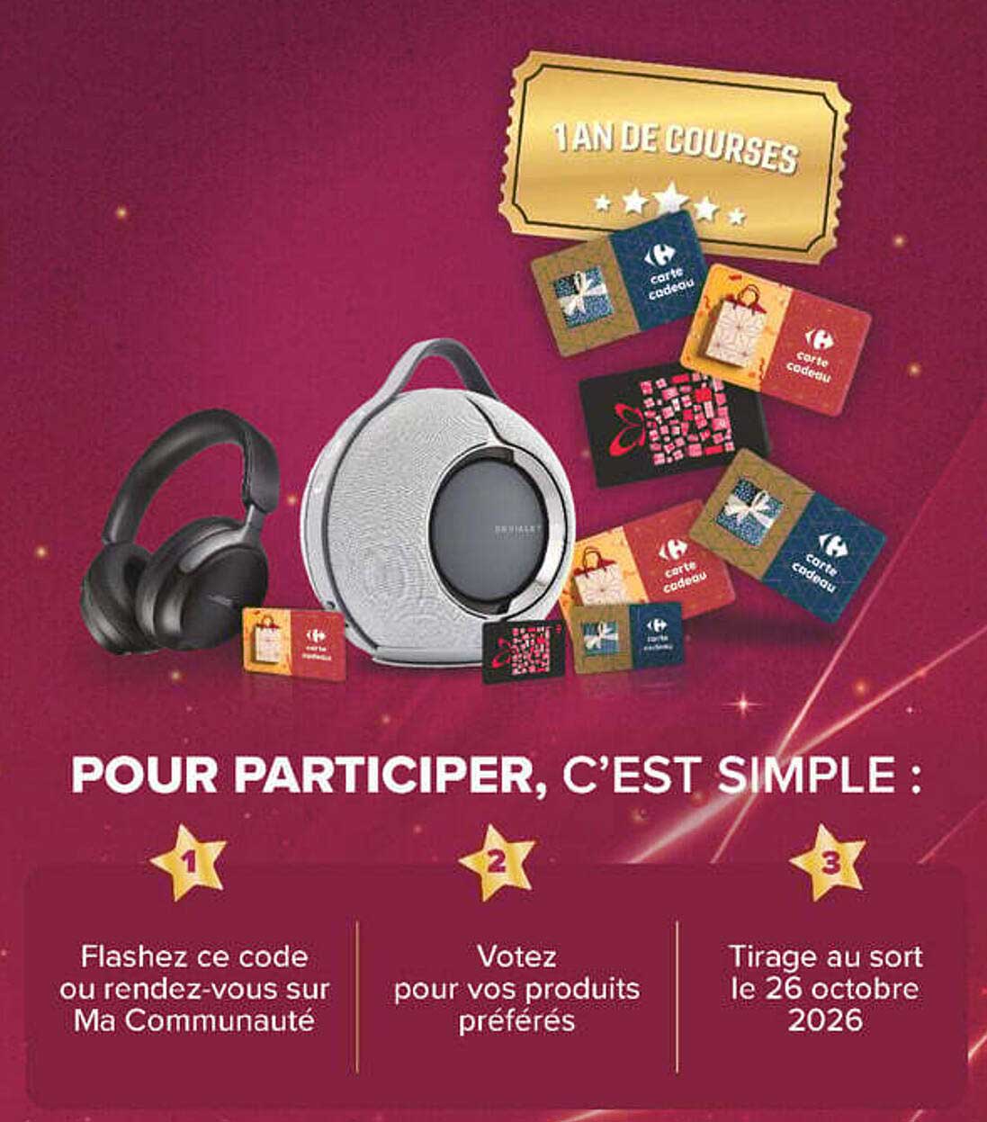1 AN DE COURSES