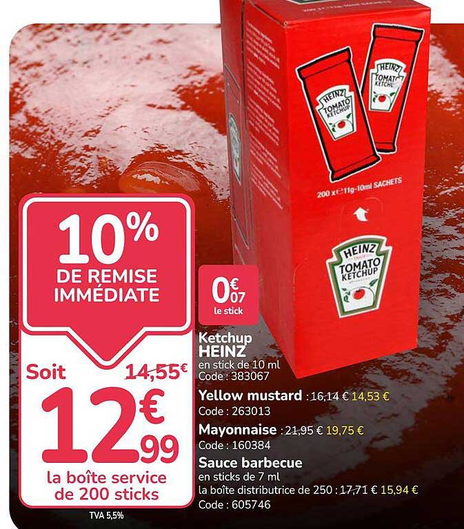 10% DE REMISE IMMÉDIATE
