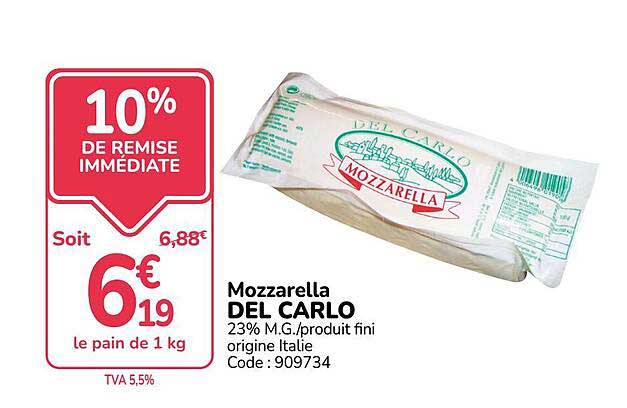 10% DE REMISE IMMEDIATE