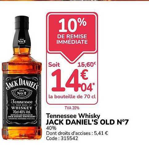 10% DE REMISE IMMÉDIATE