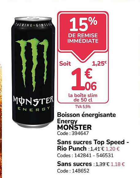 15% DE REMISE IMMÉDIATE