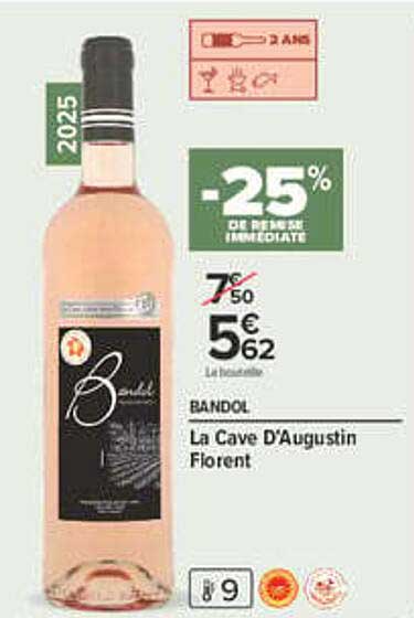 -25% de remise immédiate