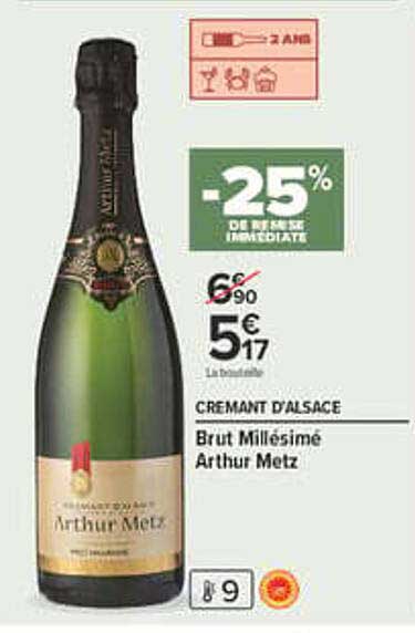 -25% DE REMISE IMMÉDIATE